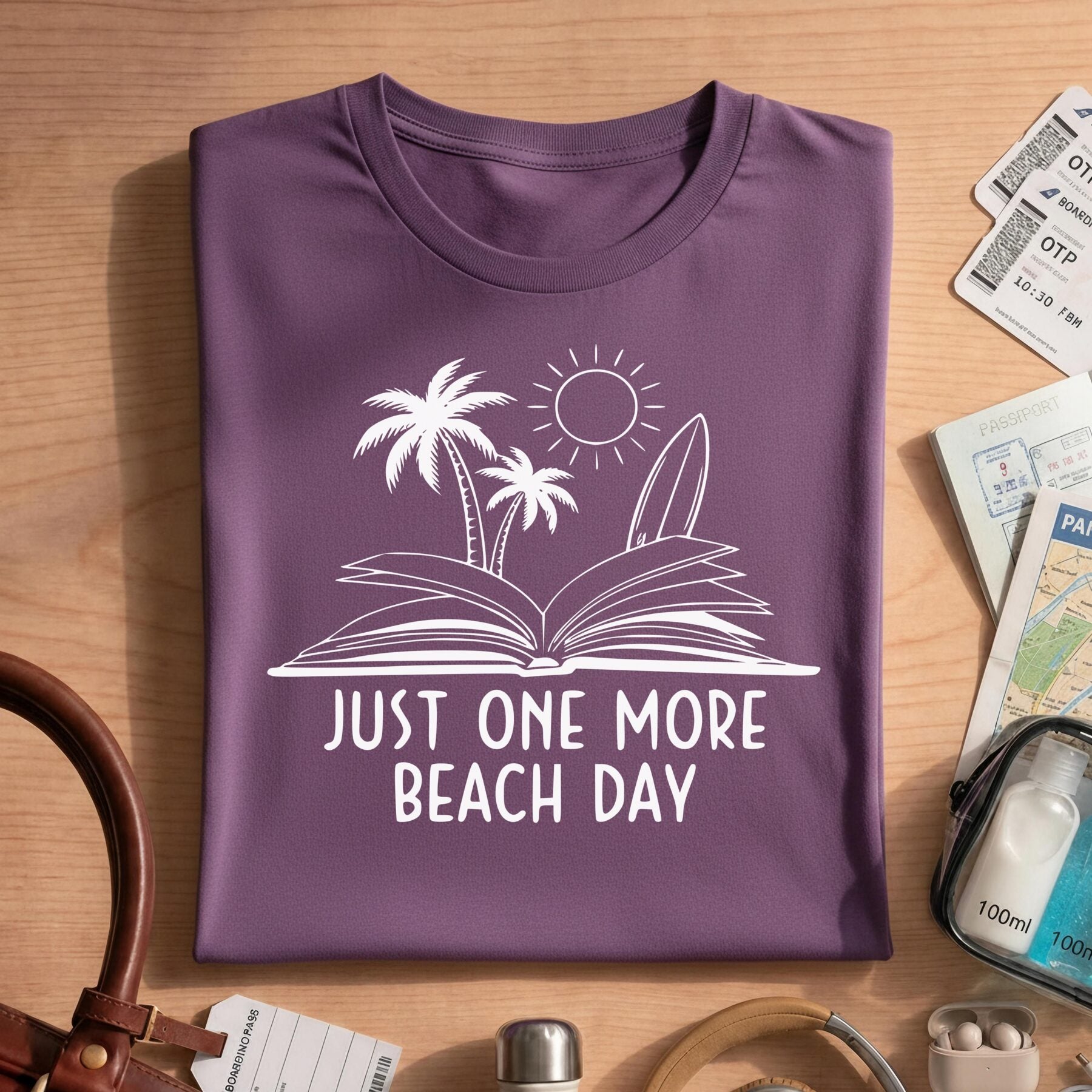 Summer Vacation Just One More Beach Day T-Shirt