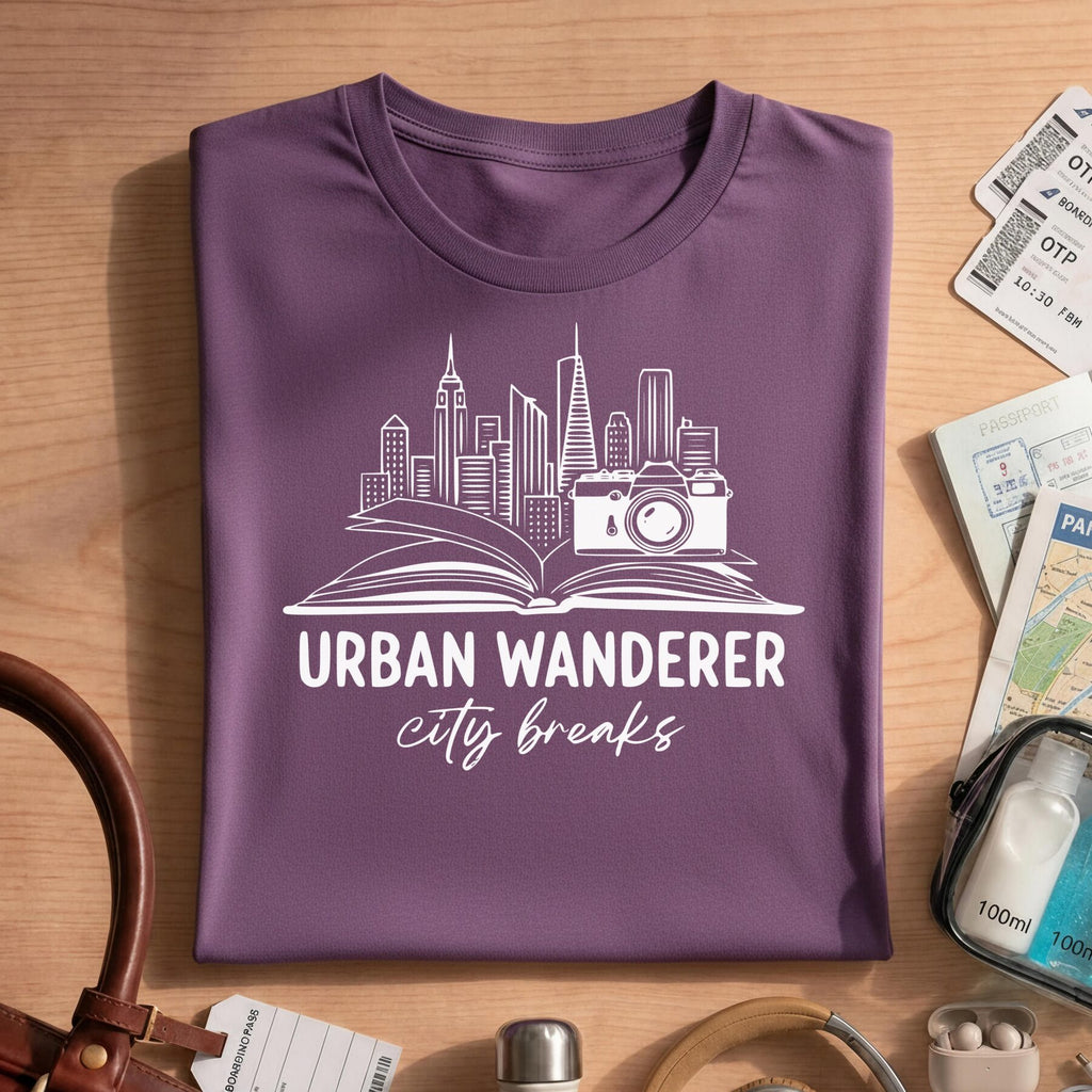 Photograp Urban City Breaks Travel Tee
