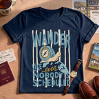Funny Snail Compass Travel Shirt