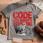 Developer Code Like Nobody's Reviewing Shirt
