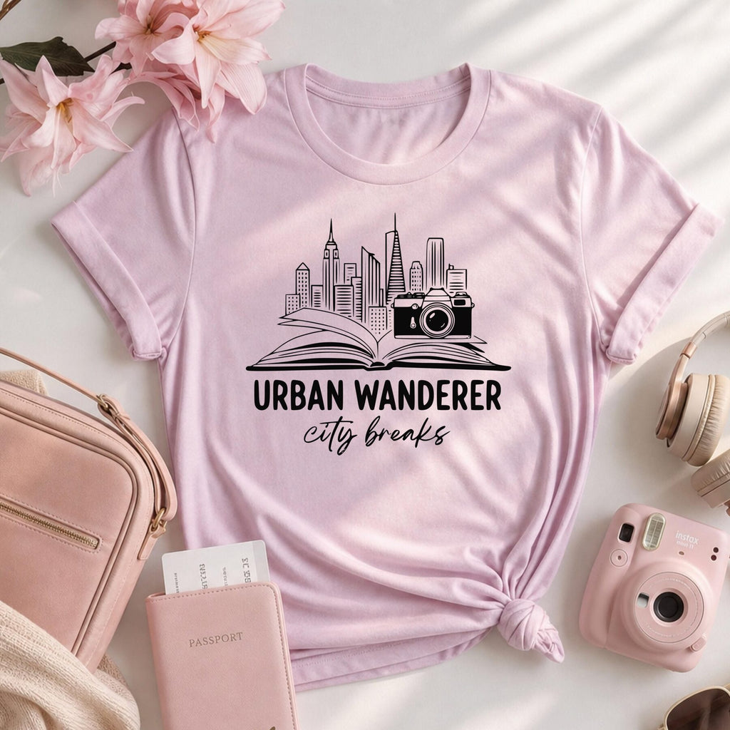 Photograp Urban City Breaks Travel Tee