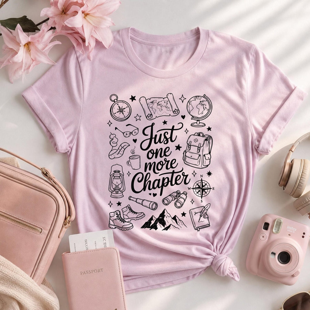 Book Lover Reading Adventure Tee