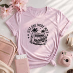 Vintage Camper Hammock Beach Surfing Tee