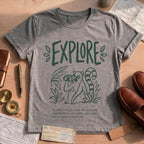 Safari Animal Wildlife Explore Lemur T-Shirt