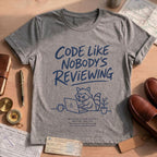 Raccoon Coding Tee
