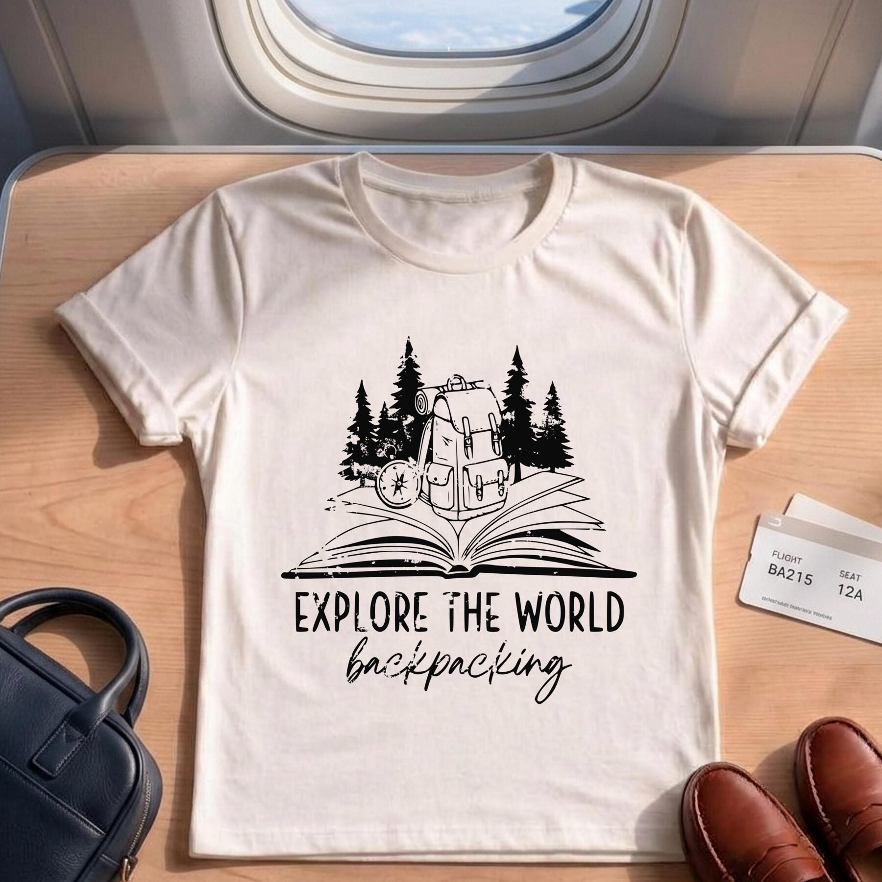 Explore The World Backpacking Shirt