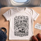 Vintage Travel Just One More Adventure T-Shirt
