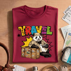 VintageTravel Panda Explorer Bear Tee