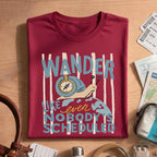 Funny Snail Compass Travel Shirt
