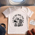 Camping Lover Funny Hiking Skeleton Shirt