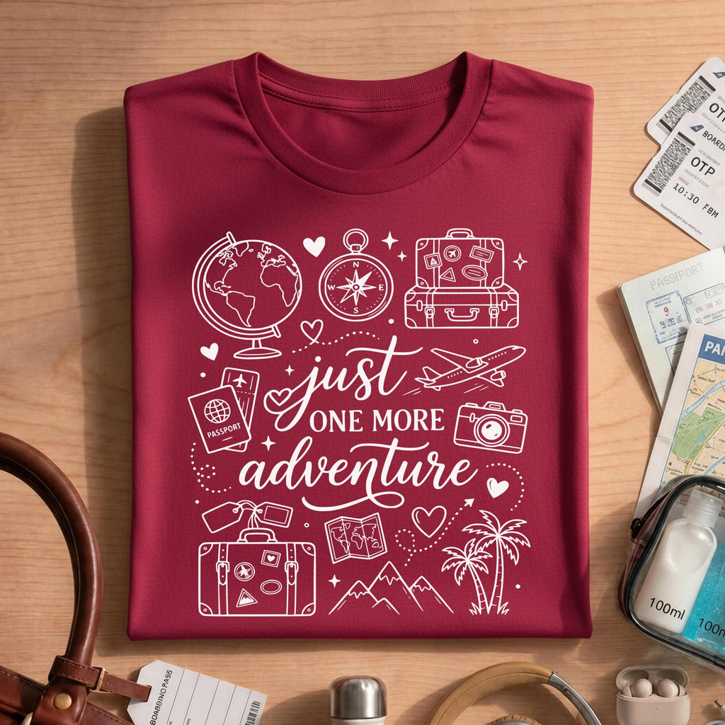 Just One More Adventure Travel Shirt
