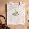 Thinking Not Typing Dinosaur T-Shirt