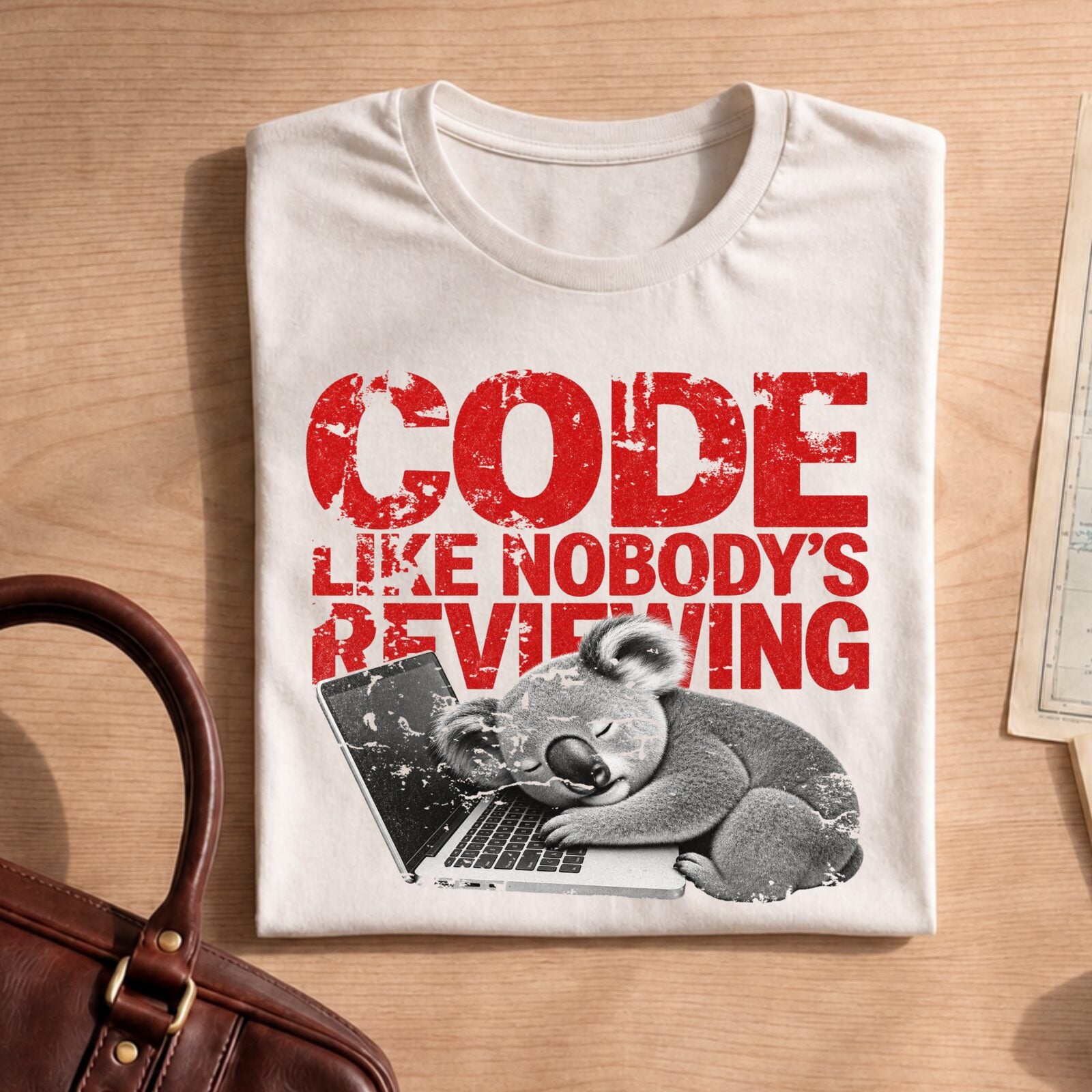 Developer Code Like Nobody's Reviewing Shirt