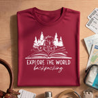 Explore The World Backpacking Shirt
