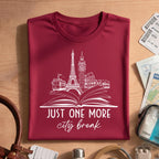 Paris London Rome Bookish Reader Apparel