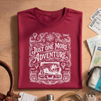 Vintage Travel Just One More Adventure T-Shirt
