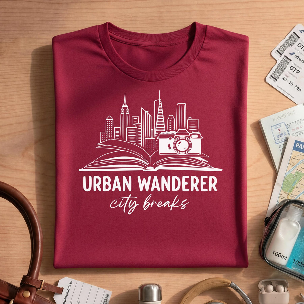 Photograp Urban City Breaks Travel Tee