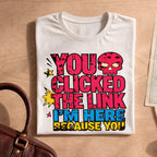 Humorous Pop Art Sarcastic Skull Tee