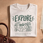 Safari Animal Wildlife Explore Lemur T-Shirt