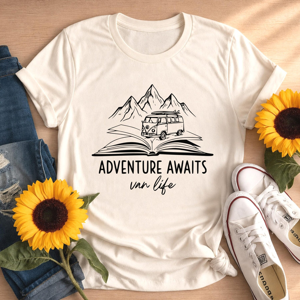 Adventure Awaits Van Life T-Shirt