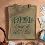 Safari Animal Wildlife Explore Lemur T-Shirt