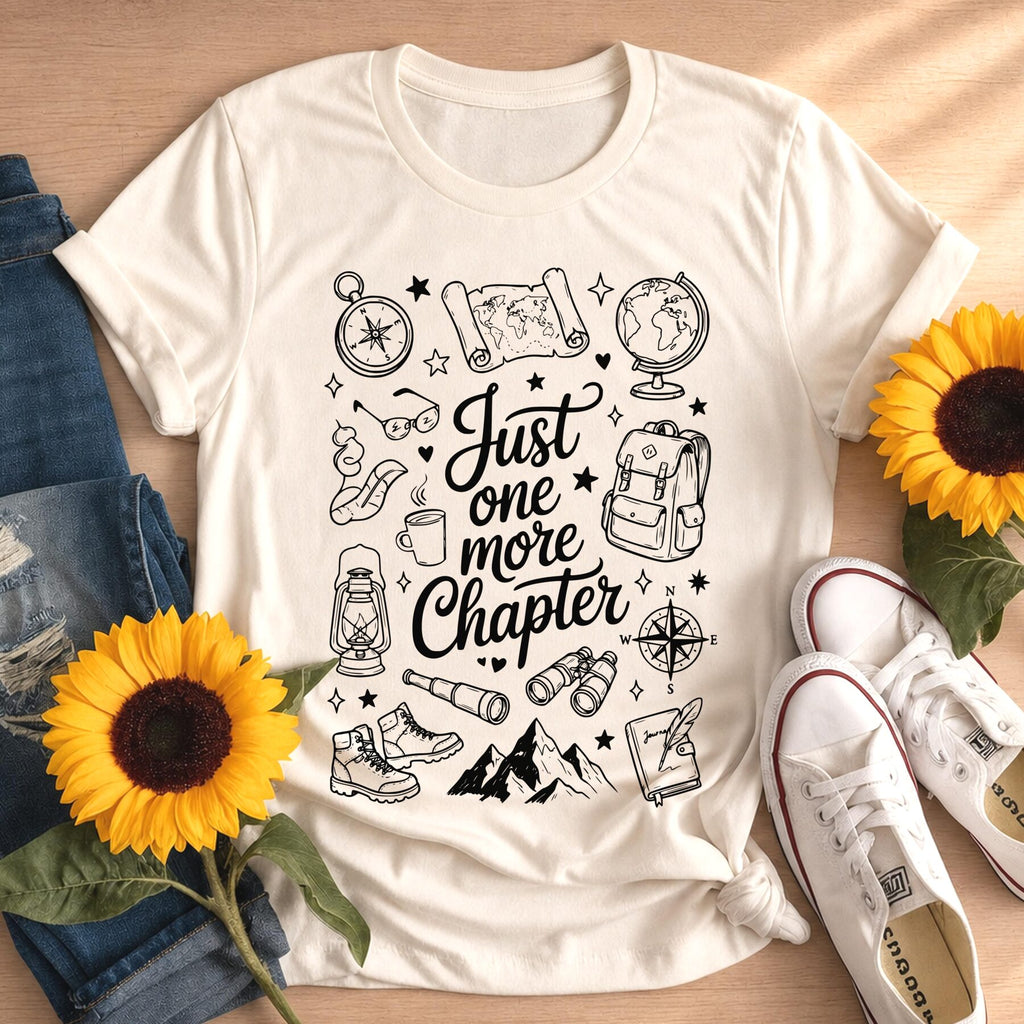 Book Lover Reading Adventure Tee