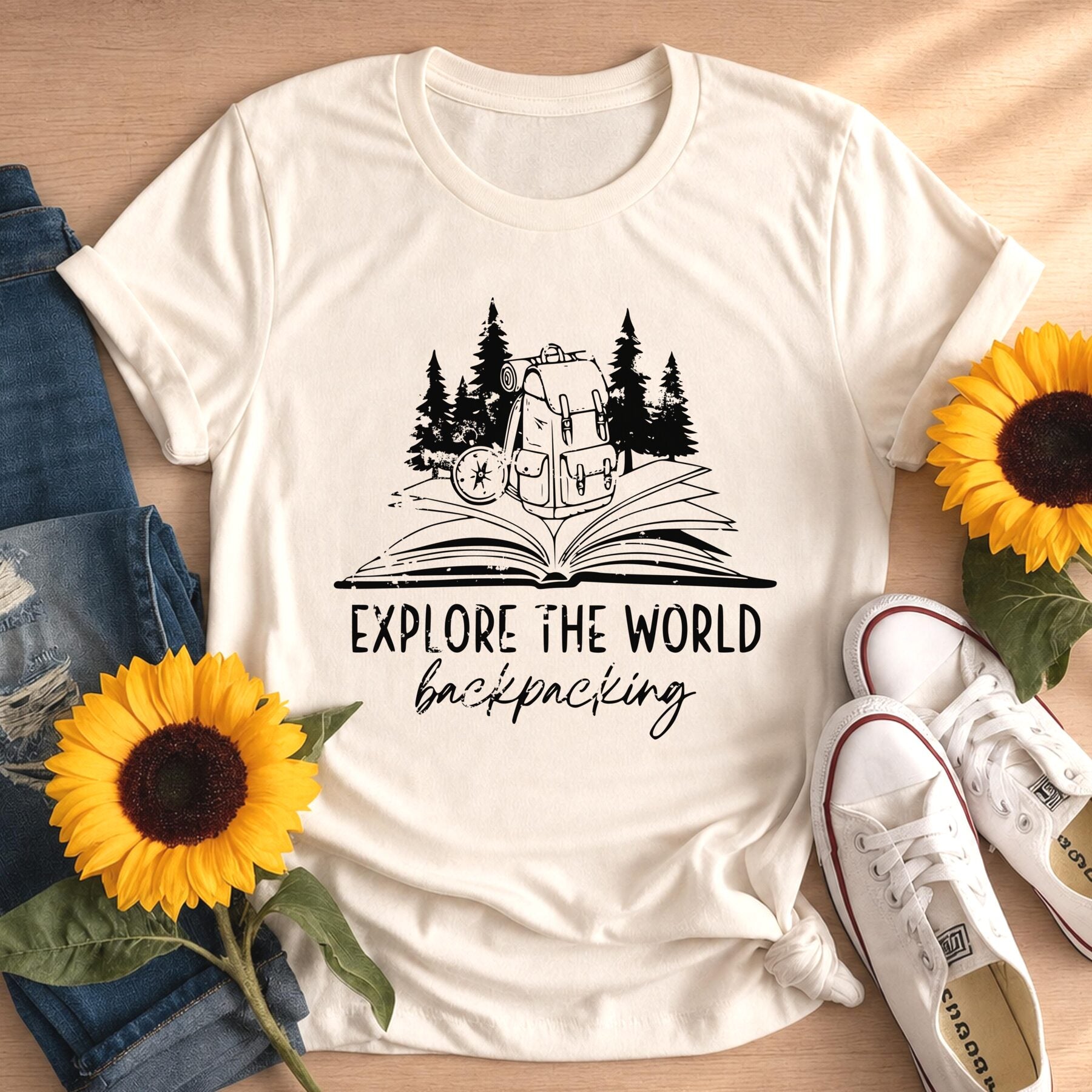 Explore The World Backpacking Shirt