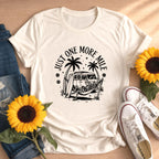Vintage Camper Hammock Beach Surfing Tee