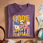 Code Like Nobody's Reviewing Sloth Shirt