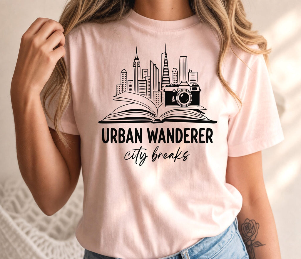 Photograp Urban City Breaks Travel Tee