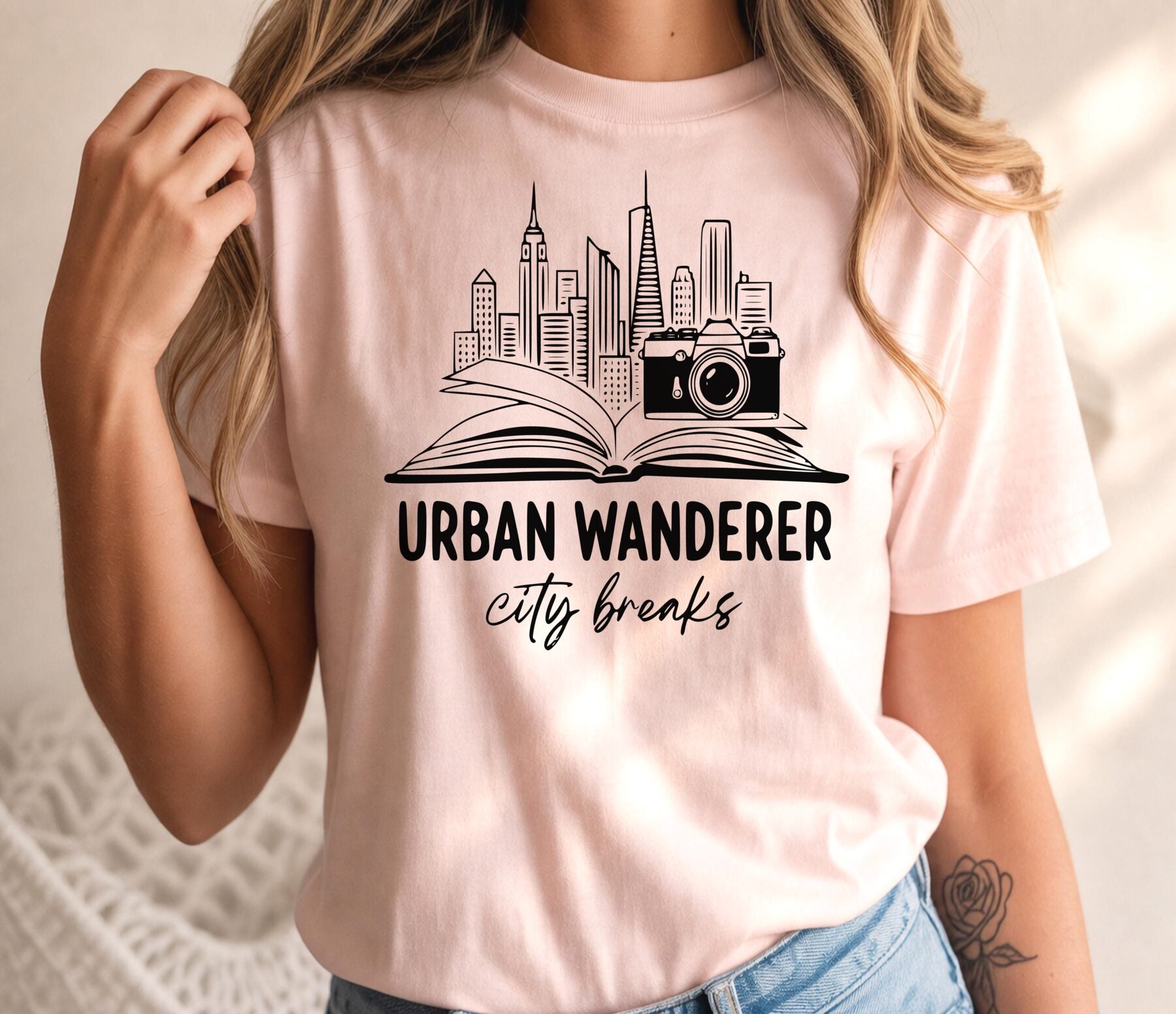 Photograp Urban City Breaks Travel Tee