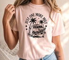 Vintage Camper Hammock Beach Surfing Tee