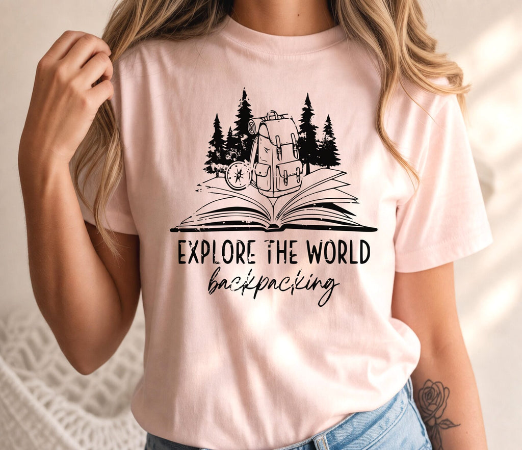 Explore The World Backpacking Shirt