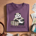 Funny Vacation Adventur Panda Travel Shirt