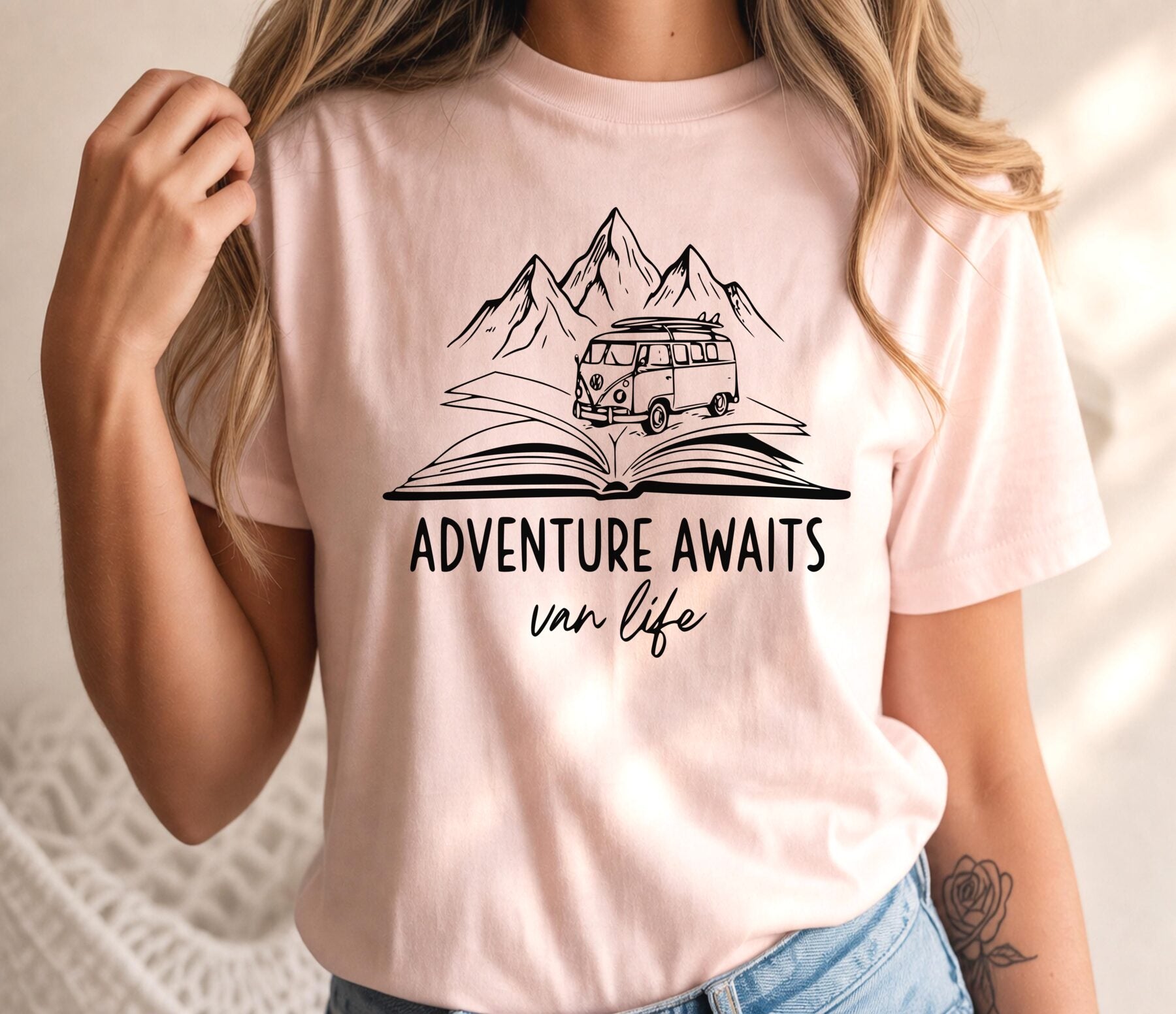 Adventure Awaits Van Life T-Shirt