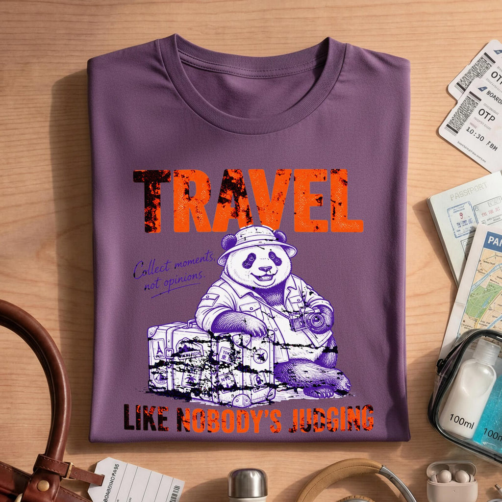 Travel Like Nobody's Judging T-Shirt