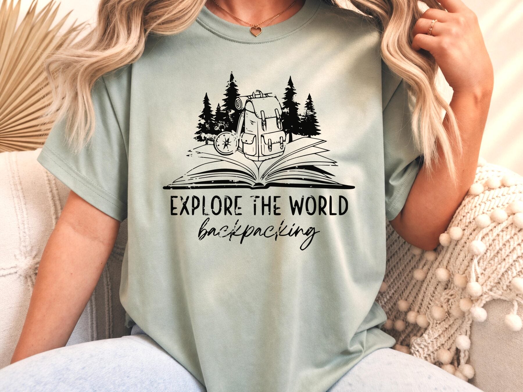Explore The World Backpacking Shirt