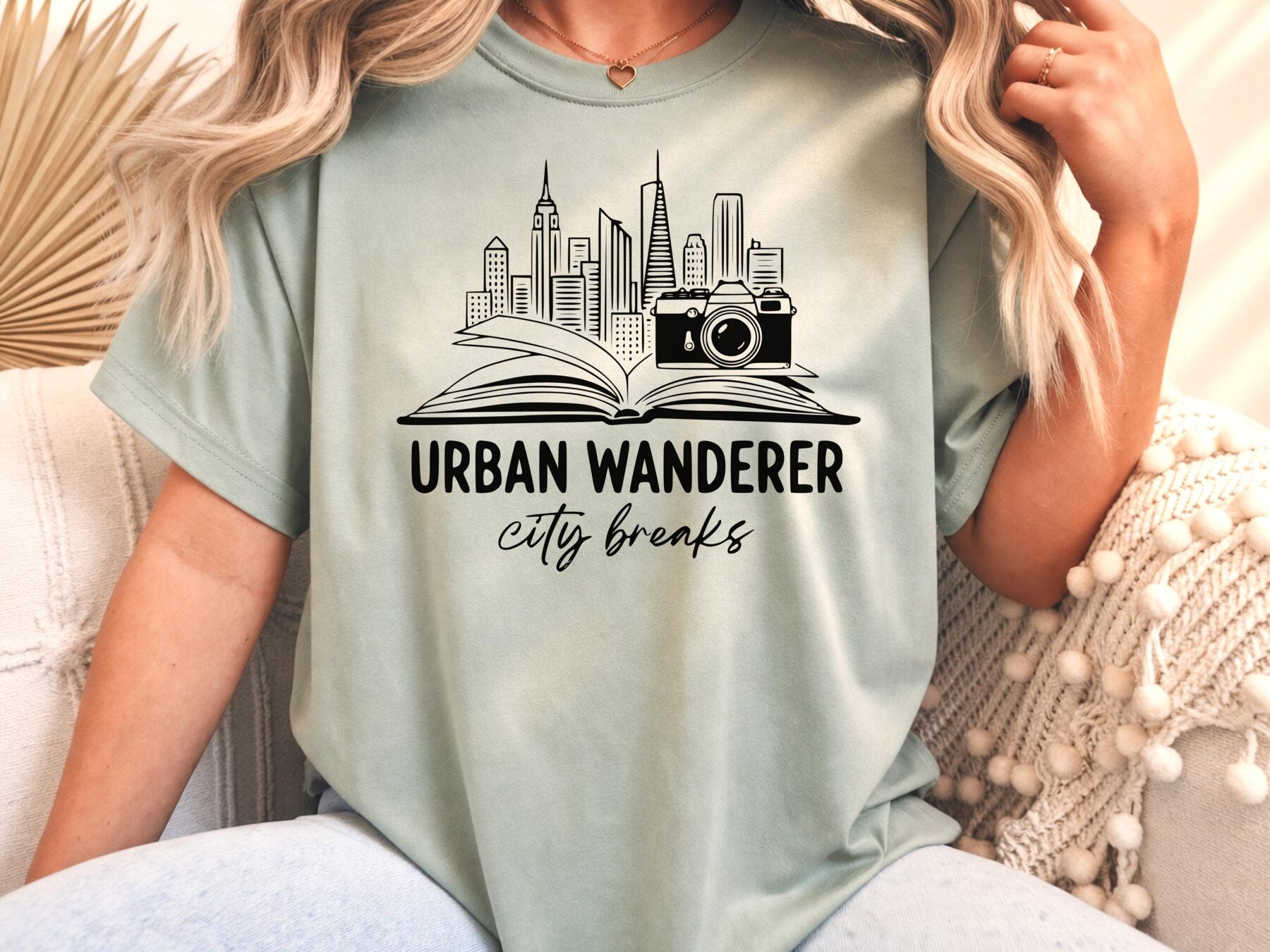 Photograp Urban City Breaks Travel Tee