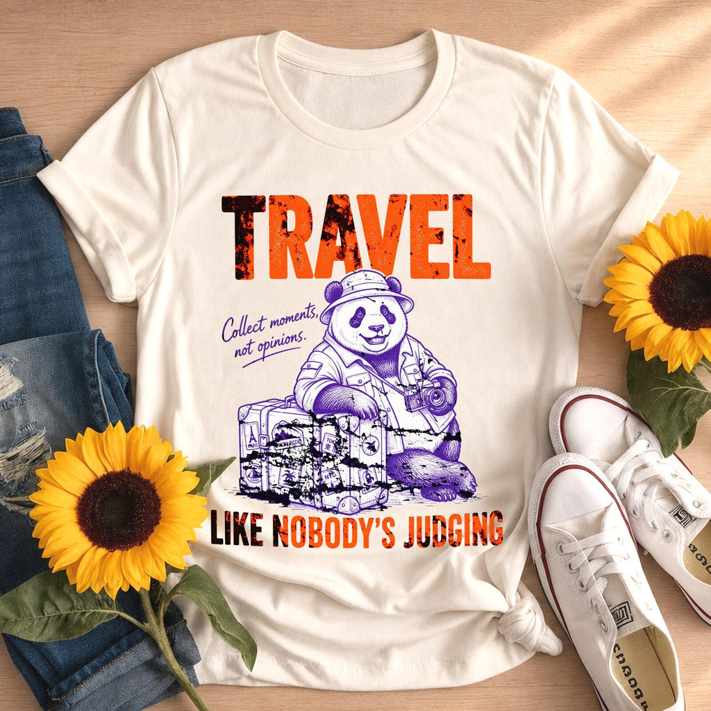 Travel Like Nobody's Judging T-Shirt