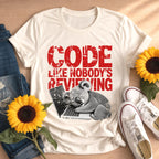 Developer Code Like Nobody's Reviewing Shirt