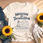 Technical Writer Navigating by Documentation Shirt
