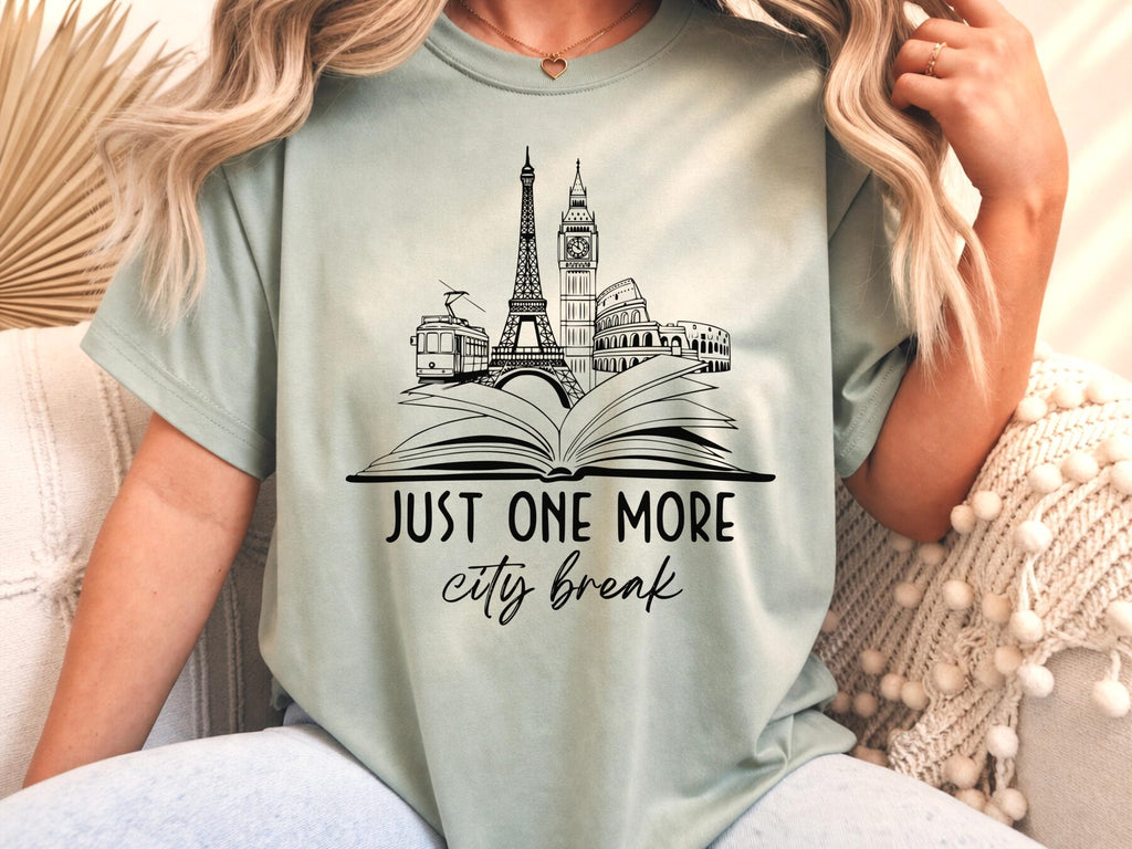 Paris London Rome Bookish Reader Apparel