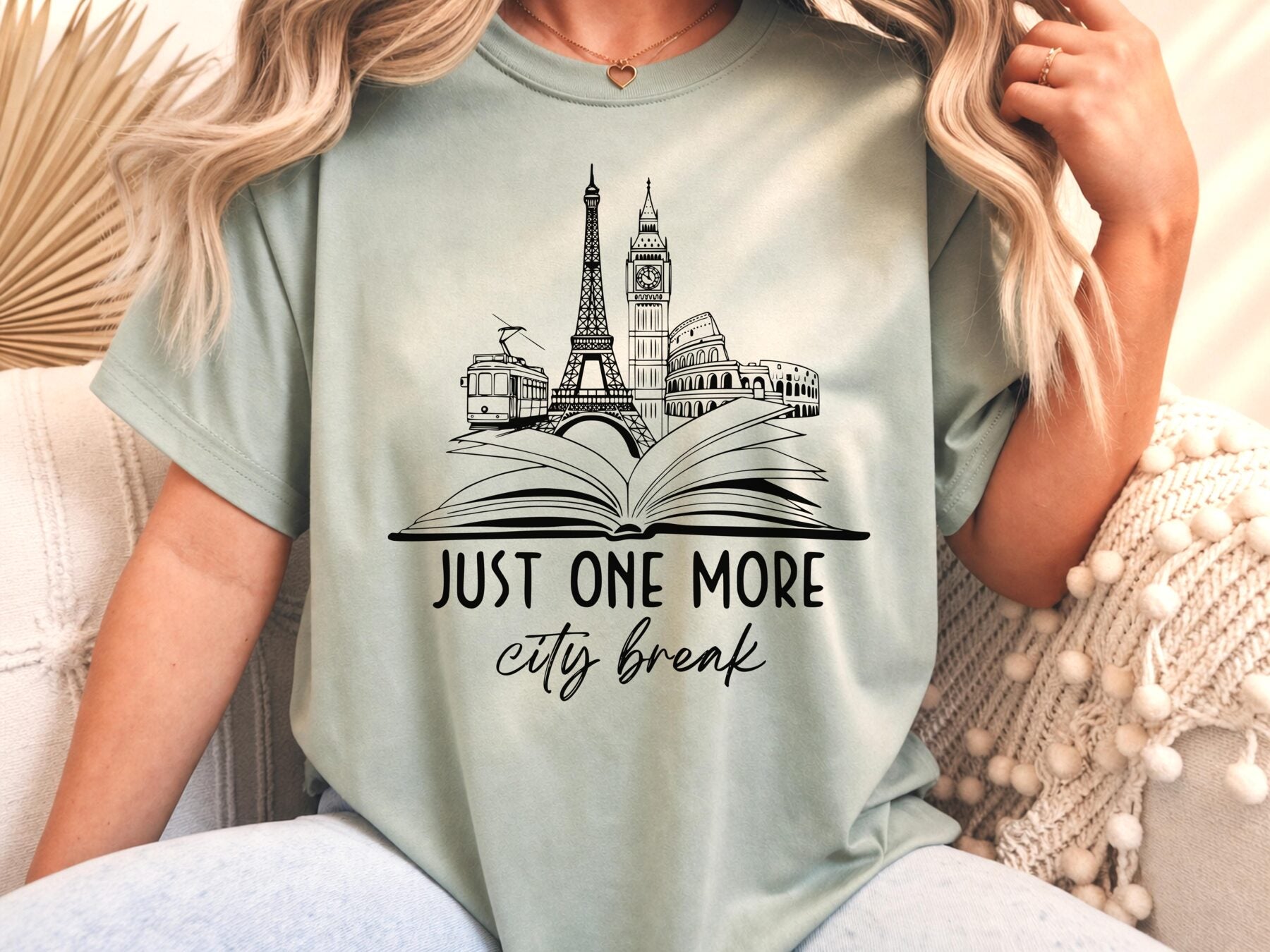Paris London Rome Bookish Reader Apparel