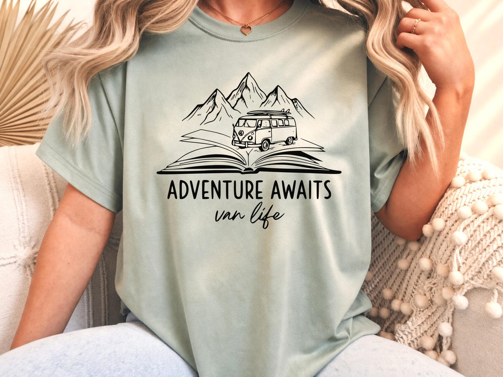 Adventure Awaits Van Life T-Shirt