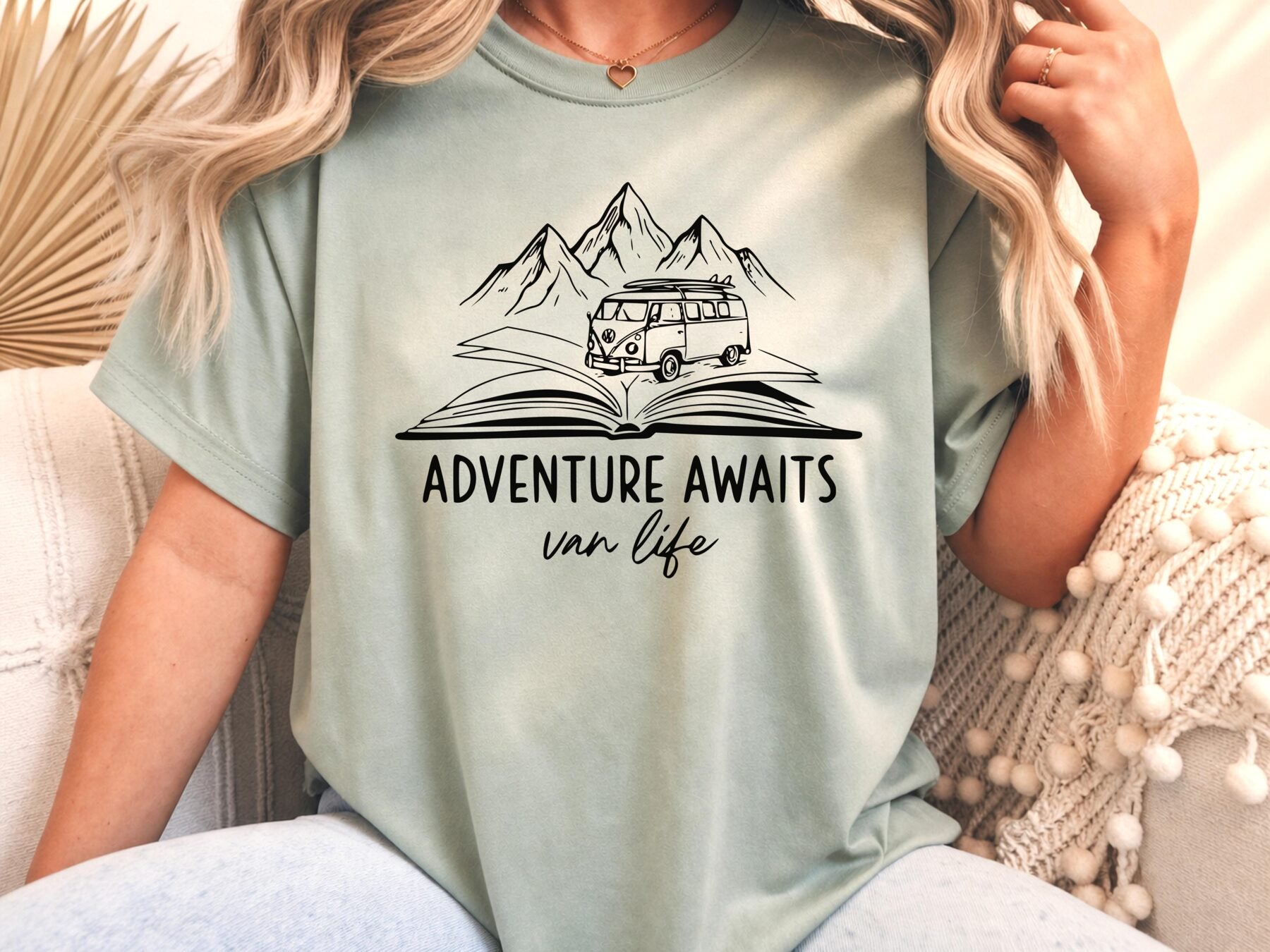 Adventure Awaits Van Life T-Shirt