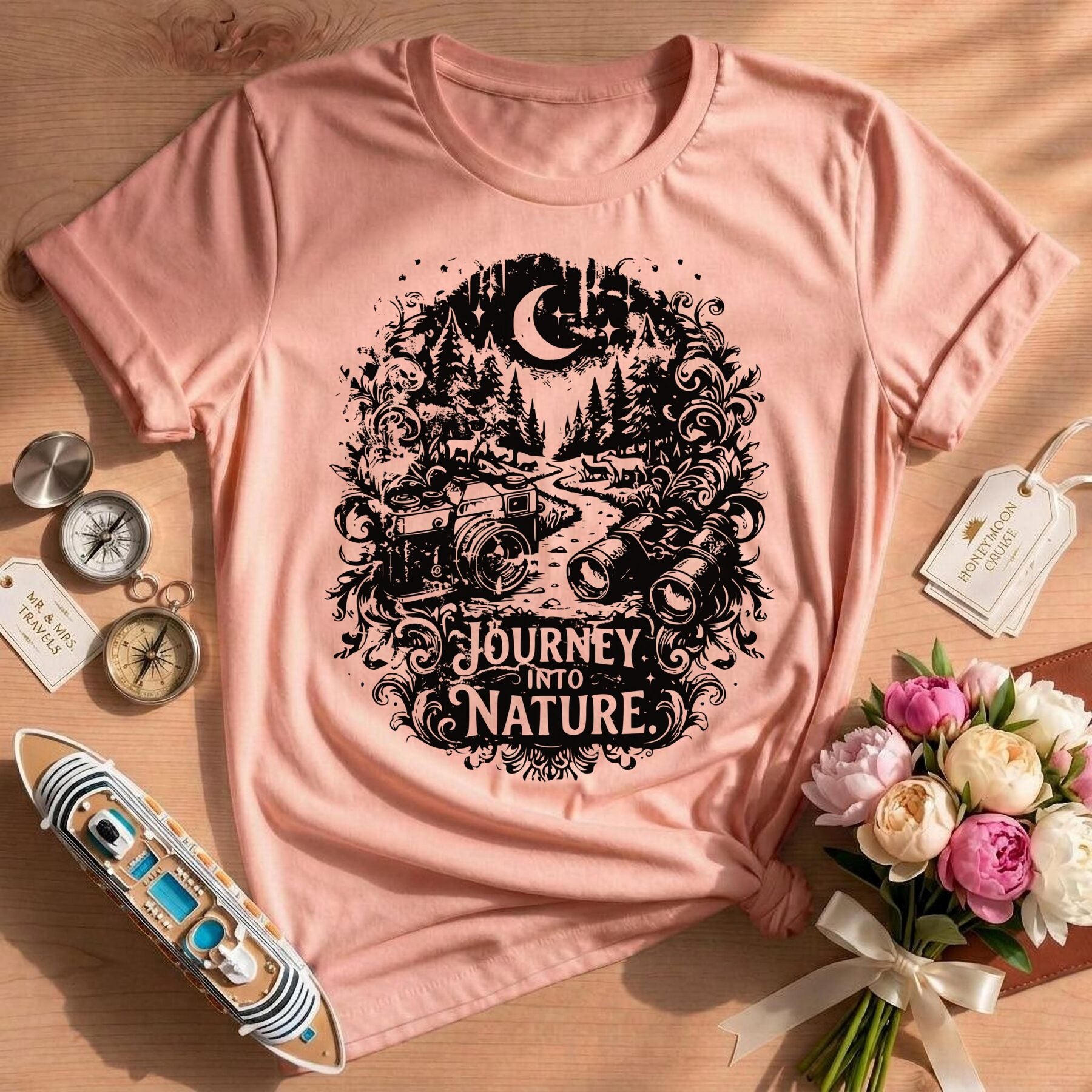 Adventure Lover Journey into Nature Shirt