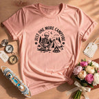 Funny Camping Campfire Skeleton Shirt