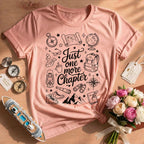 Book Lover Reading Adventure Tee
