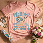 Funny Snail Compass Travel Shirt