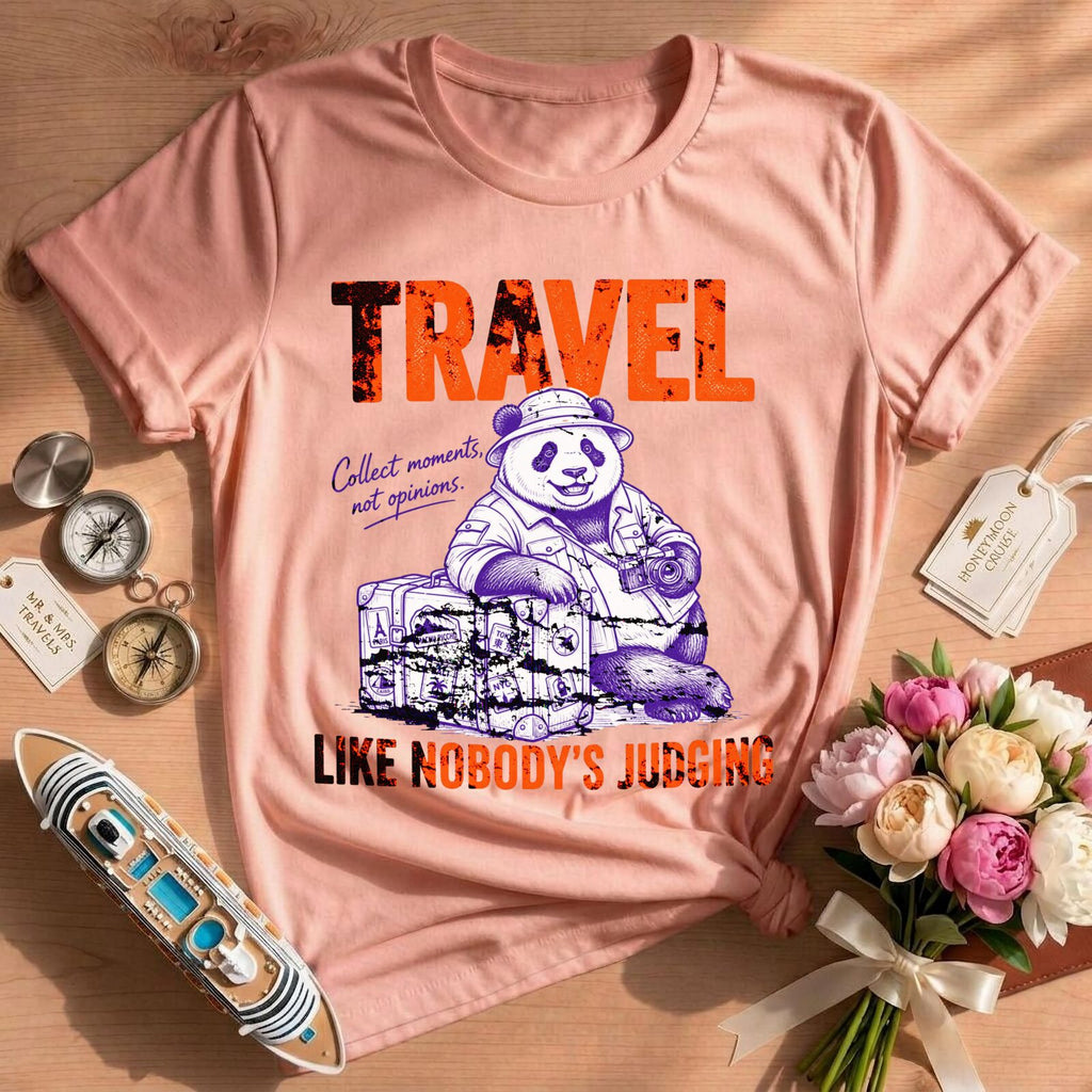 Travel Like Nobody's Judging T-Shirt